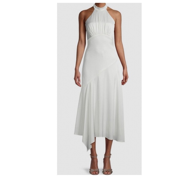 Aidan by Aidan Mattox Halter Midi Dress - Picture 4 of 16